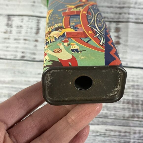 Vintage Steven's Wonder Wheel Kaleidoscope Toy Ferris Wheel Green 1972 - Picture 8 of 10